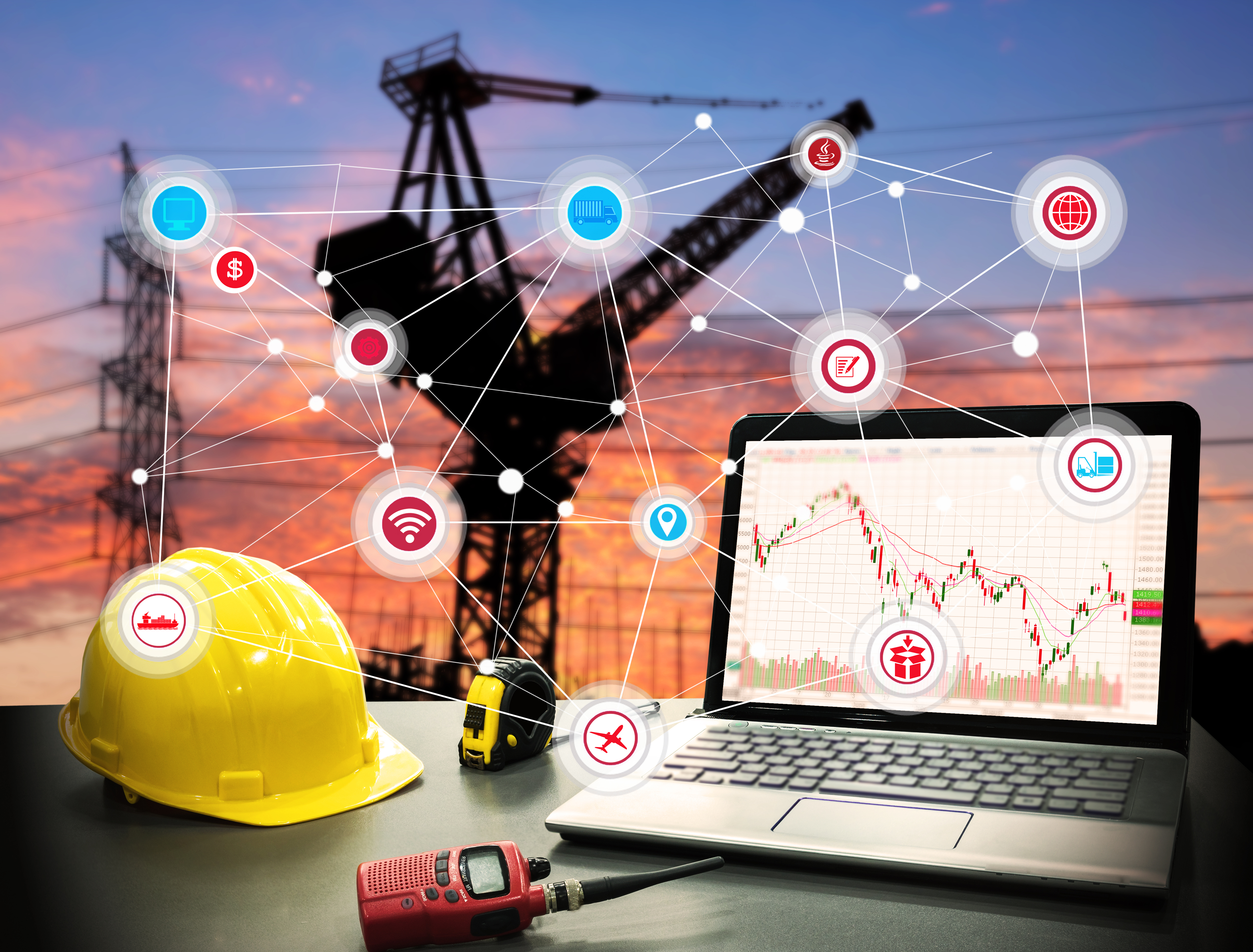 Smart construction site