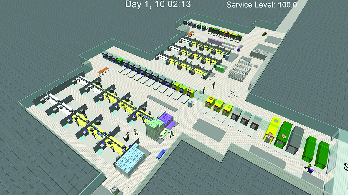 Agent-based modelling and discrete event simulations